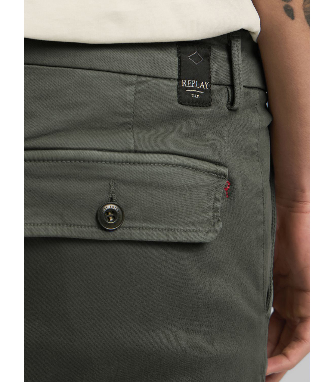 JAAN ハイパーフレックス チノカーゴパンツ 詳細画像 ミリタリー 6